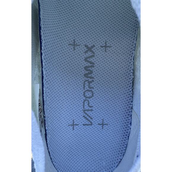 Nike Air Vapormax 3 Flyknit Shoes Women Size 8 Volt White Purple AJ6910-102 - Picture 6 of 10